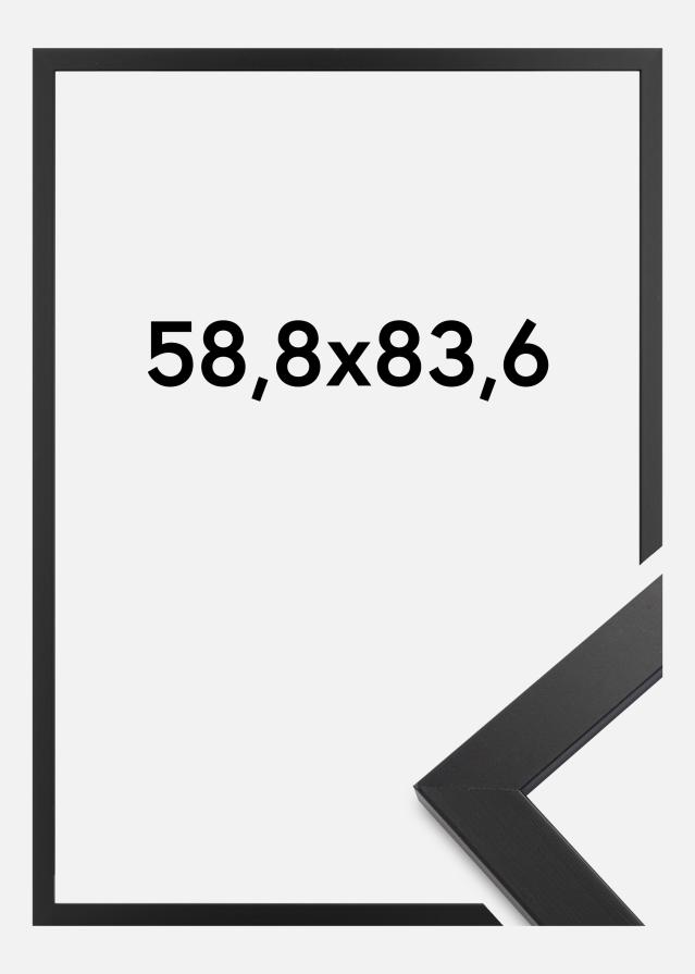 Rāmis Black Wood Akrila stikls 58,8x83,6 cm