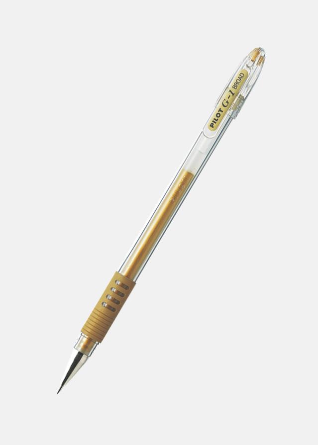 Pilot G1 Grip Albuma rakstāmpiederumi Zelta - 1 mm