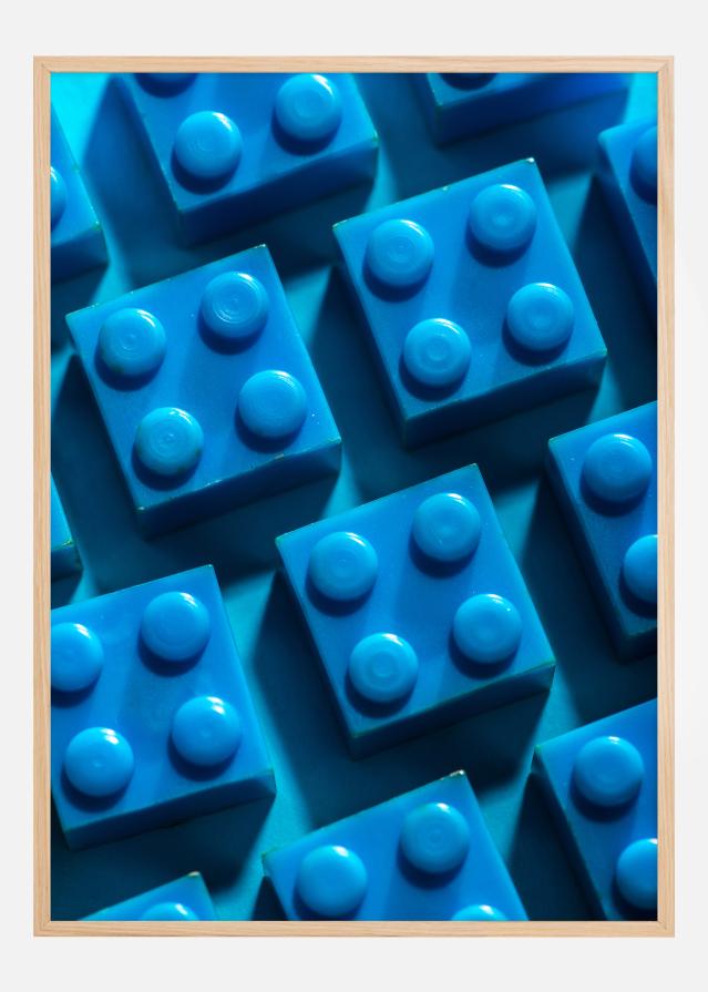 Blue lego Plakāts