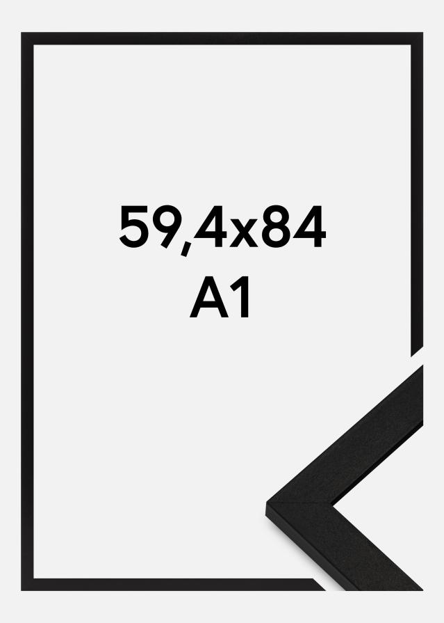 Rāmis BGA Classic Akrila stikls Melns 59,4x84 cm (A1)