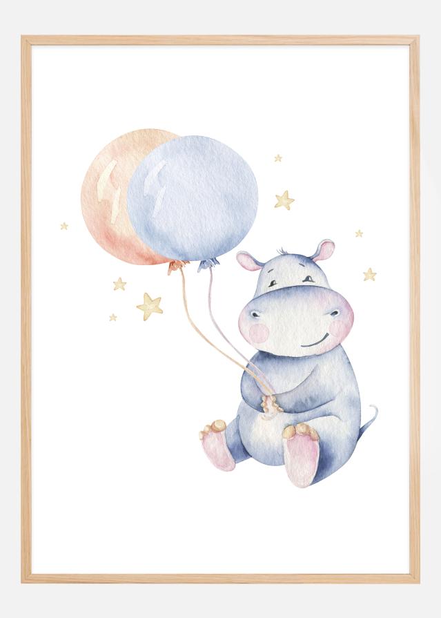 Hippo Balloon Plakāts