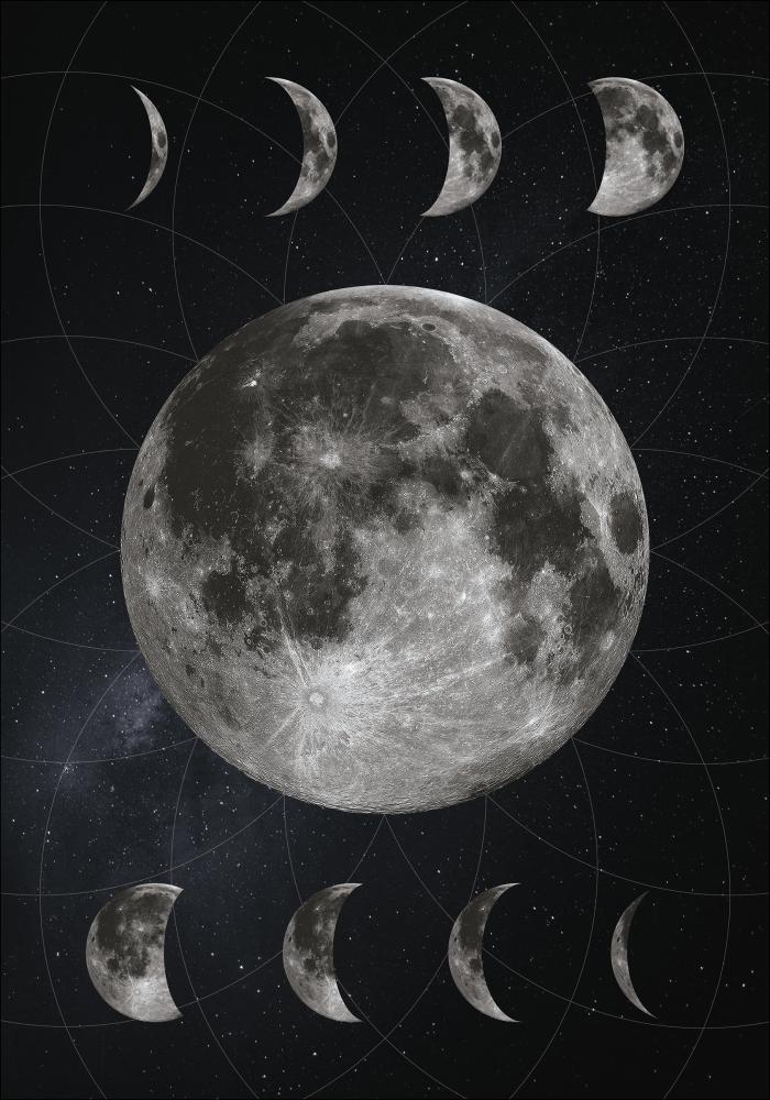 Moon Phases Plakāts