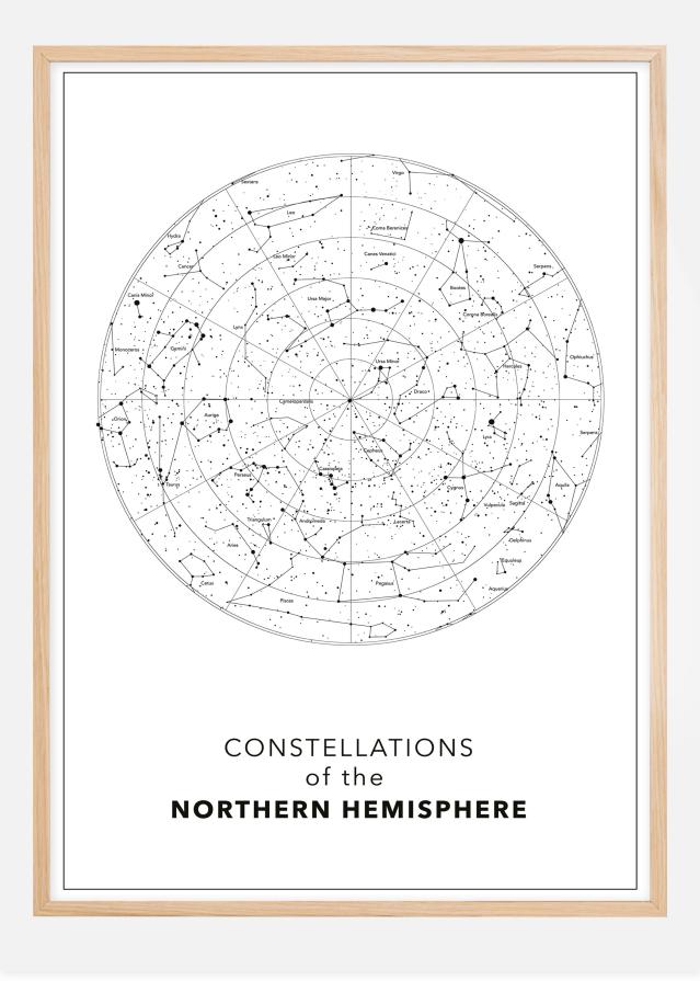 Northern hemisphere Plakāts