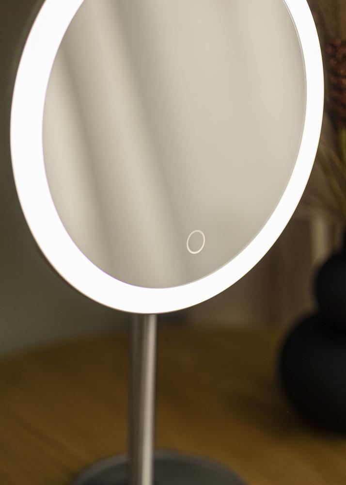 KAILA Kosmētikas spogulis Pillar LED Magnifying 20 cm Ø