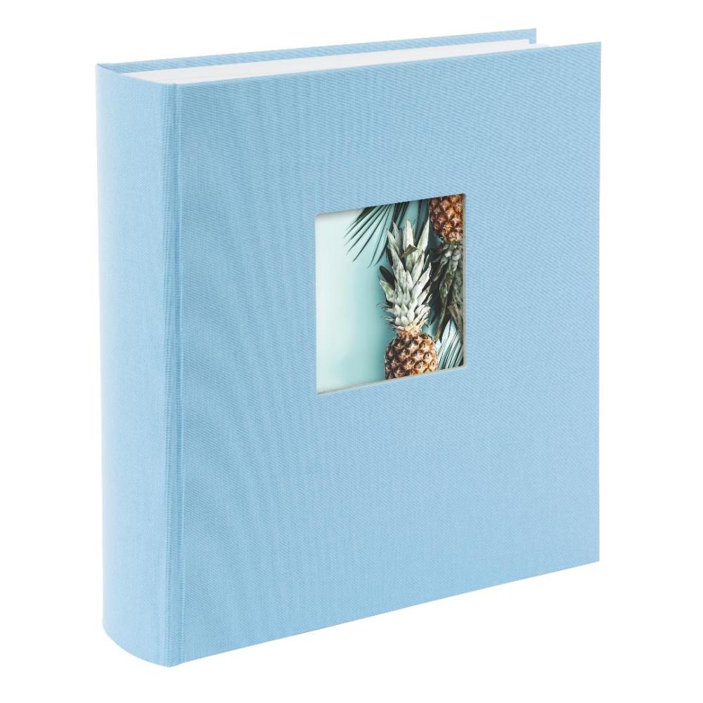 Bella Vista Foto albums Zils - 30x31 cm (100 Balti Lappuses / 50 loksnes)