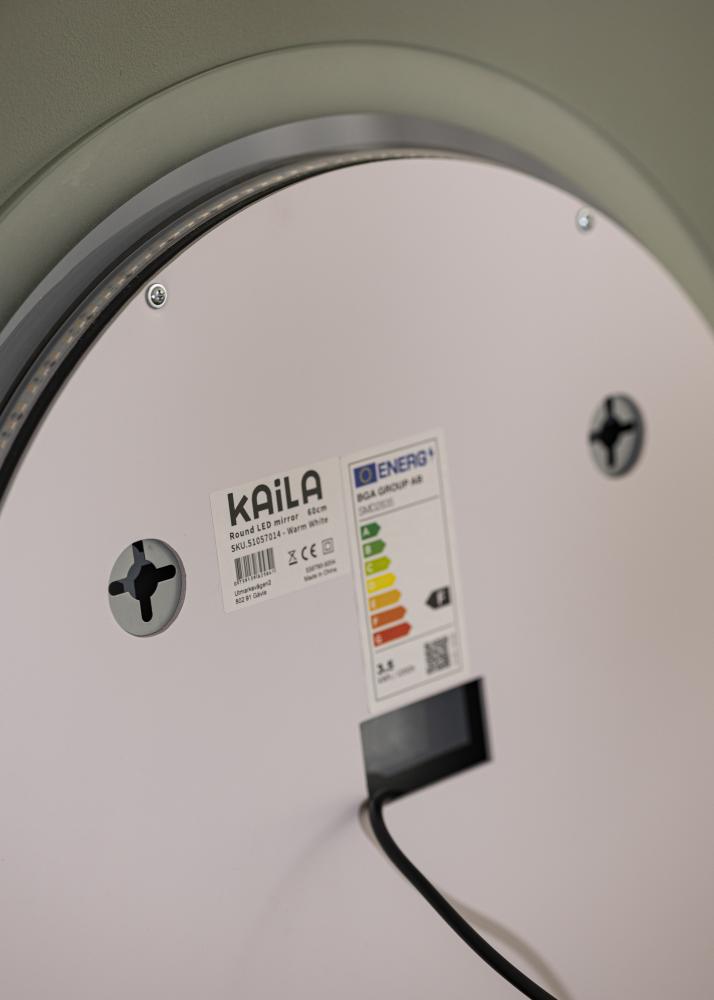 KAILA Spogulis Circular LED 60 cm Ø