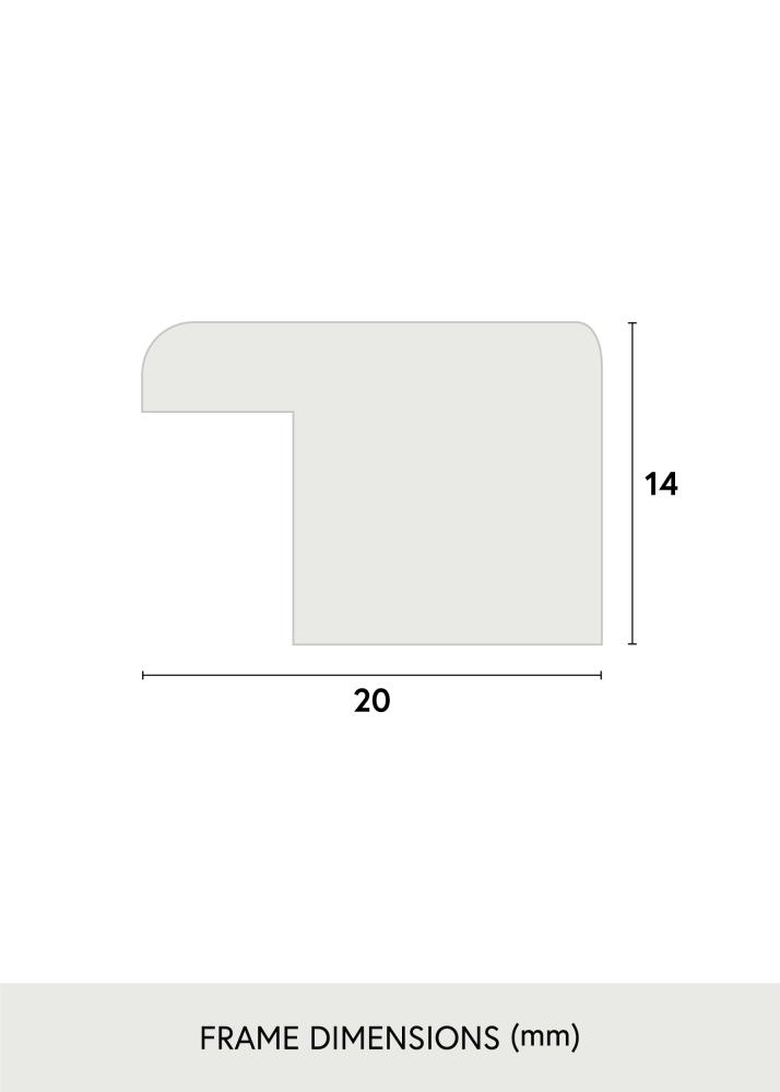 Rāmis Estētisks Akrila stikls Ozols 30x90 cm