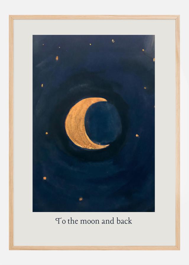 To the Moon and Back Plakāts