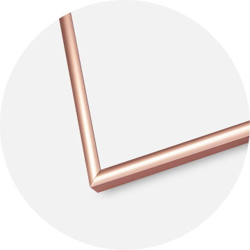 Rāmis Scandi Akrila stikls Rose gold 40x60 cm