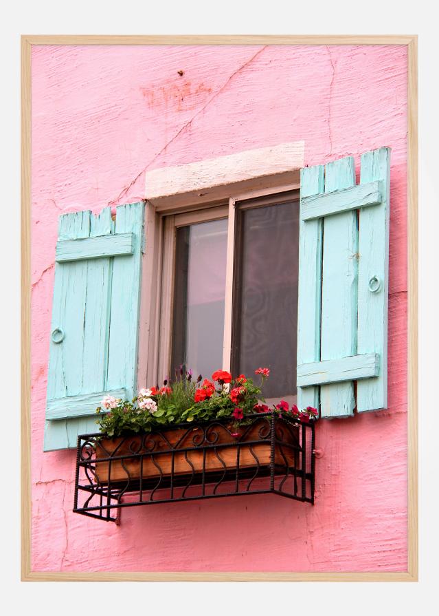 Colourful window Plakāts