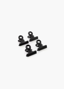 KAILA Plakāts Clip Black 20 mm - 4-gab