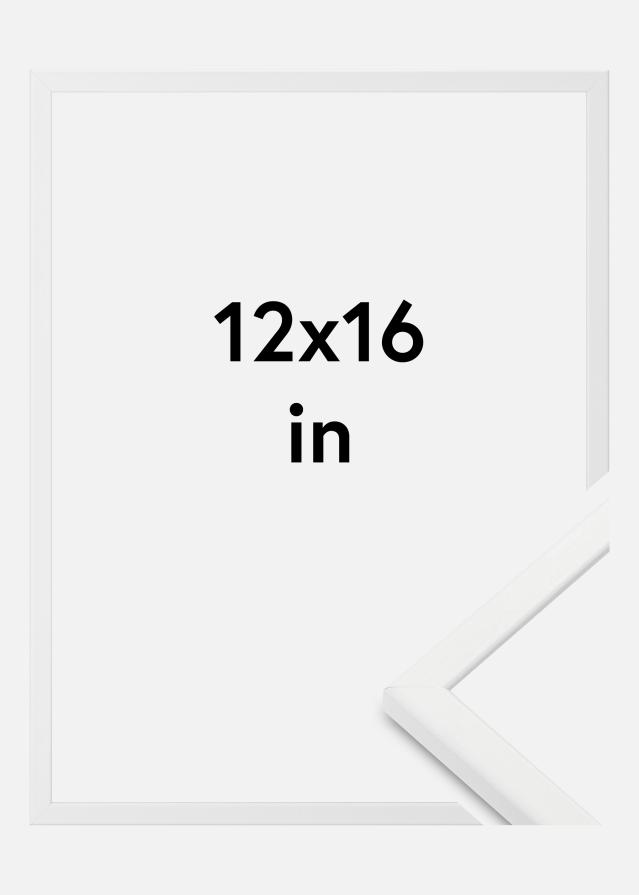 Rāmis Kaspar Akrila stikls Balts 12x16 inches (30,48x40,64 cm)