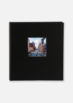 Bella Vista Foto albums Melns - 30x31 cm (100 Balti Lappuses / 50 loksnes)