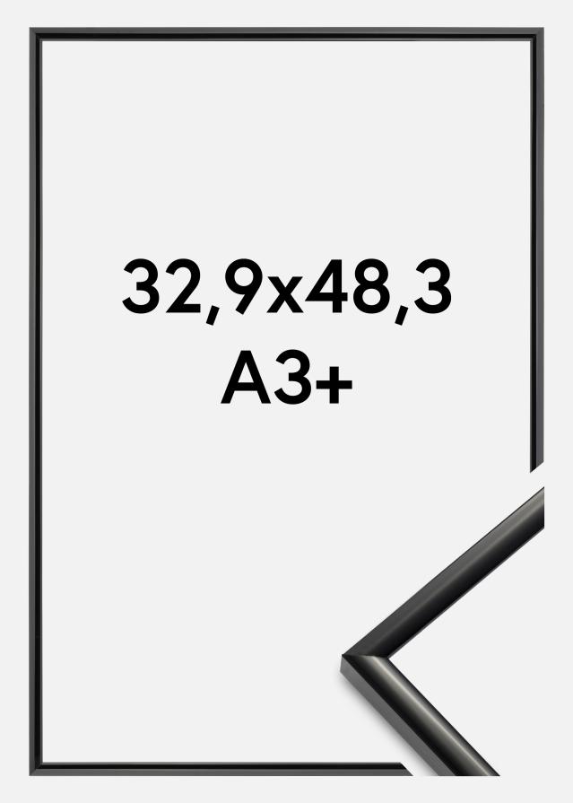 Rāmis New Lifestyle Akrila stikls Melns 32,9x48,3 cm (A3+)