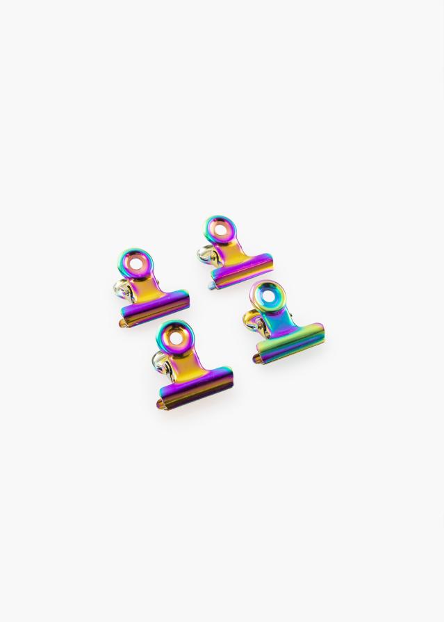 KAILA Plakāts Clip Rainbow 20 mm - 4-gab