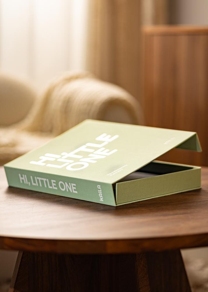 KAILA HI LITTLE ONE Piparmētra - Coffee Table Photo Album (60 Melni lapas)