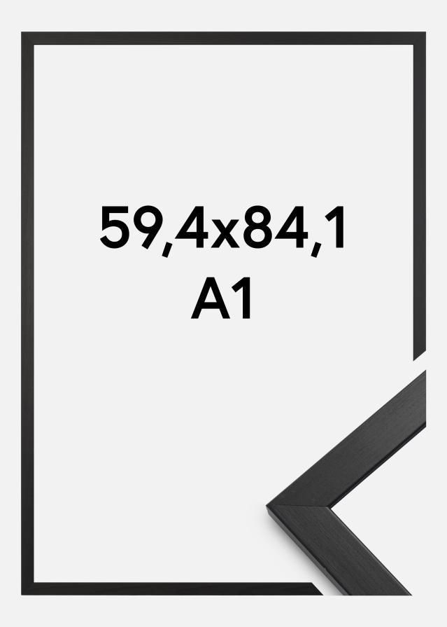 Rāmis Estētisks Akrila stikls Melns 59,4x84,1 cm (A1)