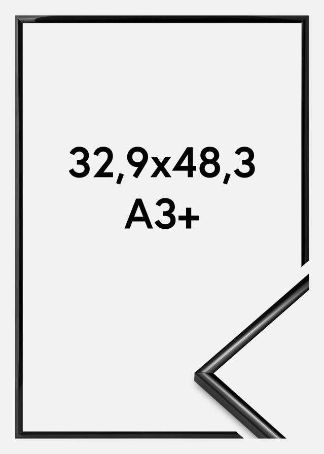 Rāmis Scandi Akrila stikls Melns 32,9x48,3 cm (A3+)