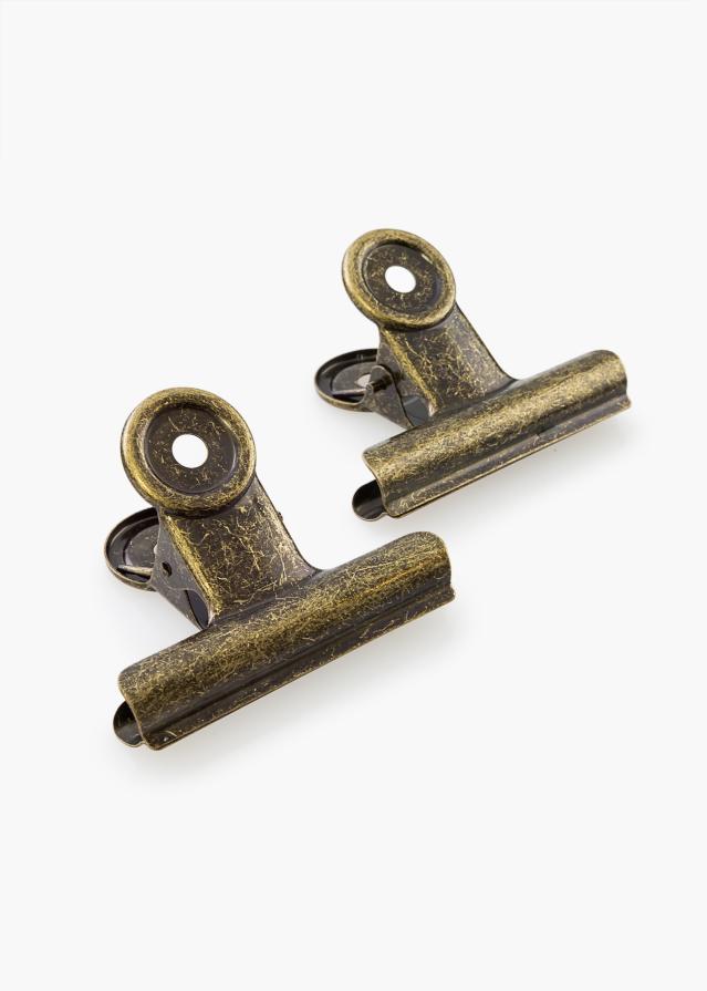 KAILA Plakāts Clip Retro Bronze 65 mm - 2-gab