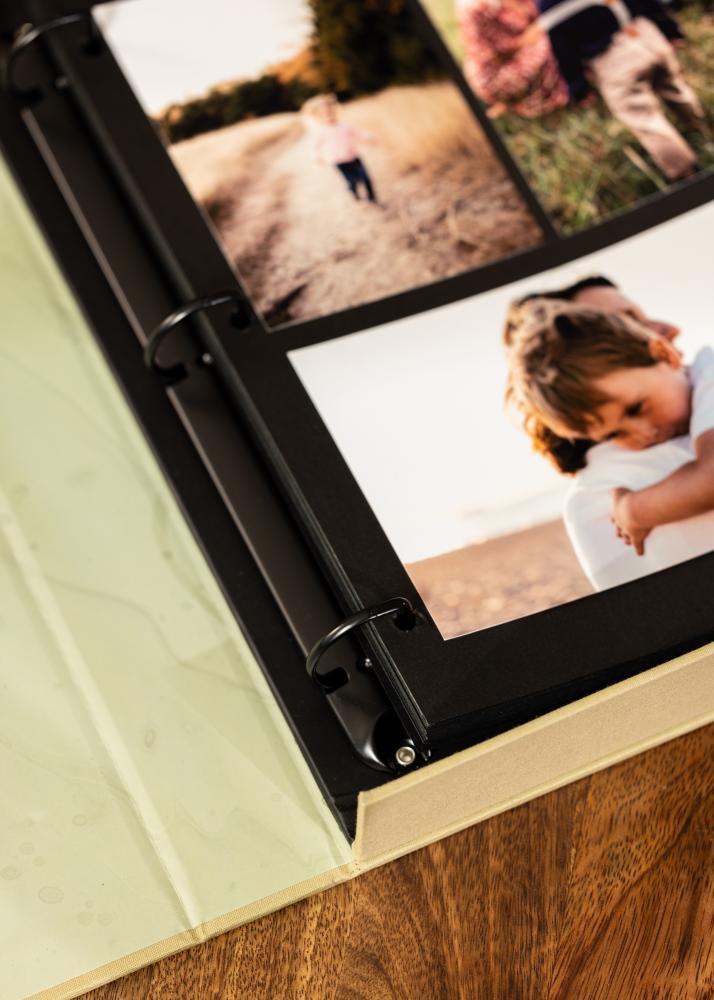 KAILA HI LITTLE ONE Piparmētra - Coffee Table Photo Album (60 Melni lapas)