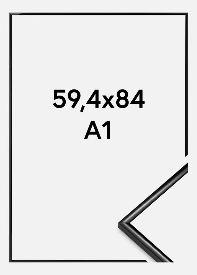 Rāmis Scandi Akrila stikls Melns 59,4x84 cm (A1)