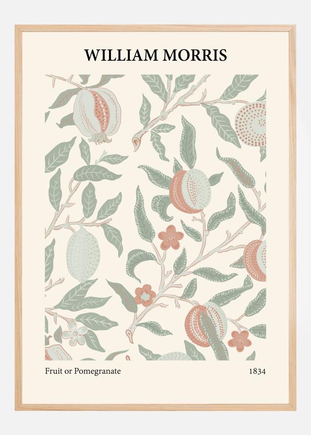 William Morris - Fruit or Pomegranate 4 Plakāts