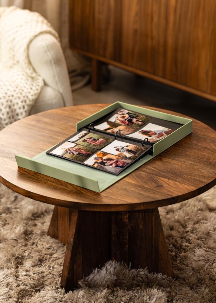 KAILA HI LITTLE ONE Piparmētra - Coffee Table Photo Album (60 Melni lapas)