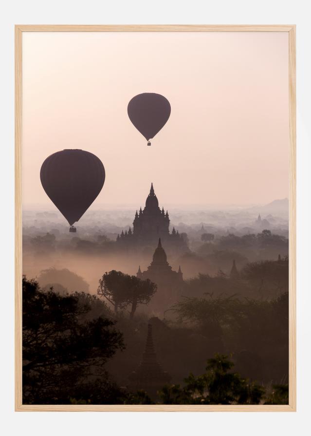 Hot Air Balloons Plakāts