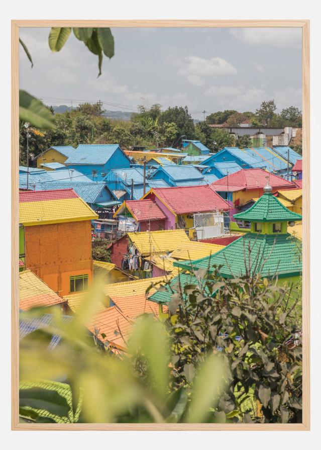 Colorful Village Plakāts