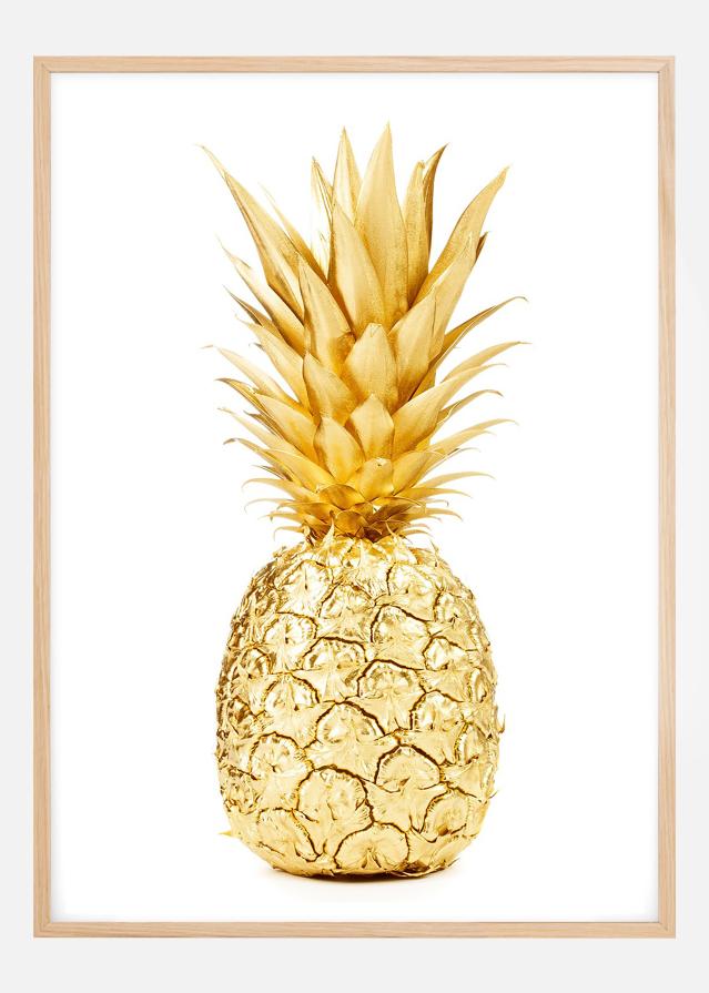 Gold Pineapple Plakāts