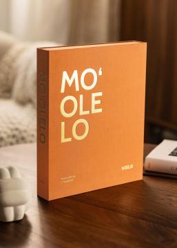 KAILA MO'OLELO - Coffee Table Photo Album (60 Melni Lappuses / 30 loksnes)