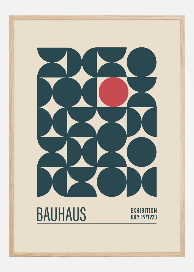 Bauhaus Mavi Kureler Plakāts