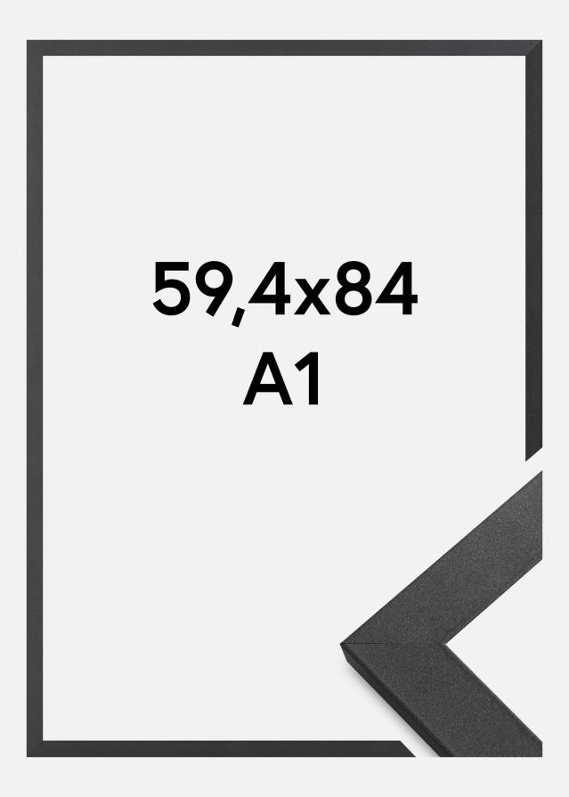 Rāmis Graphite Wood Akrila stikls 59,4x84 cm (A1)