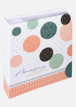 Amazing Memories Albums Balts - 200 bildes 13x18 cm