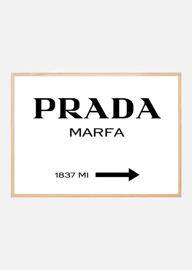 Prada Black Plakāts