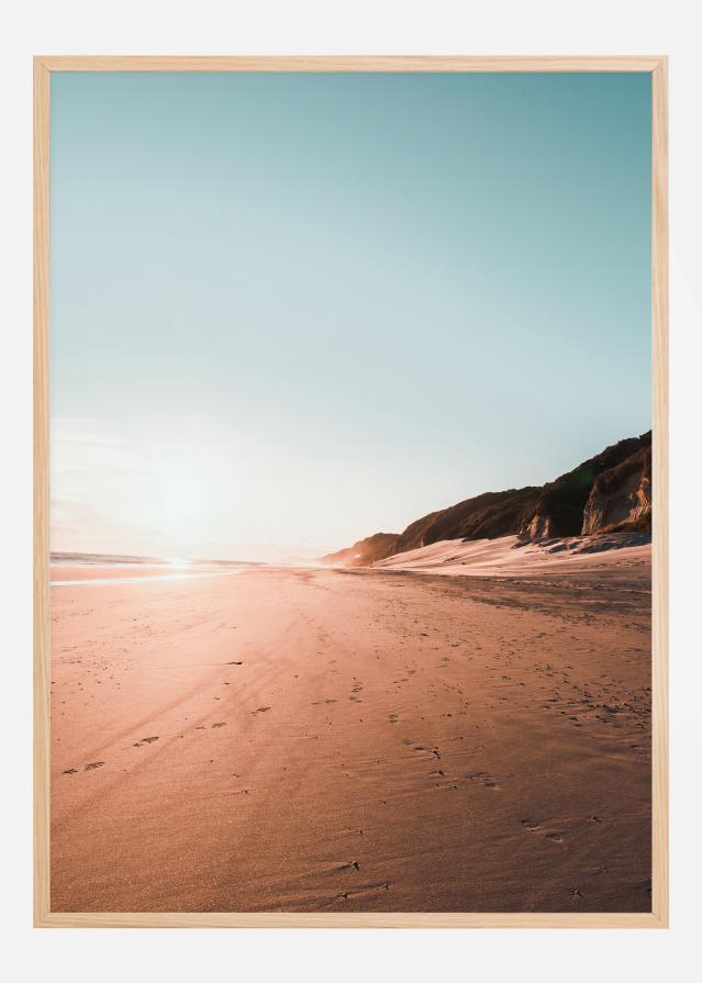 A Walk By The Beach Plakāts