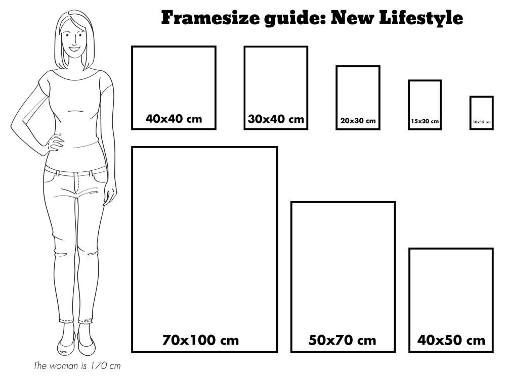 New Lifestyle Kolāžas rāmis Melns - 3 Bildes (15x20 cm)