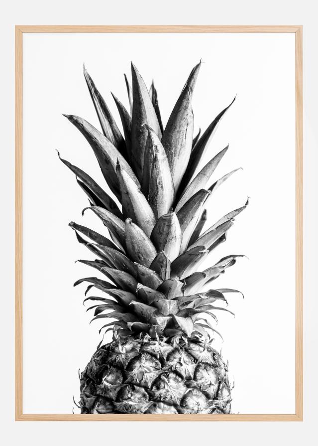 Pineapple Bw Plakāts