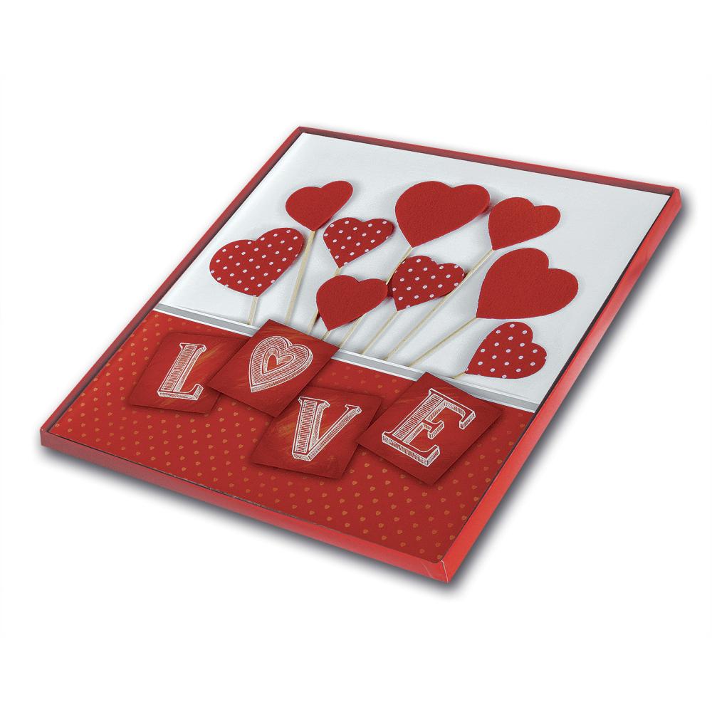 Valentine Albums - 32x32 cm (40 Balti Lappuses / 20 loksnes)