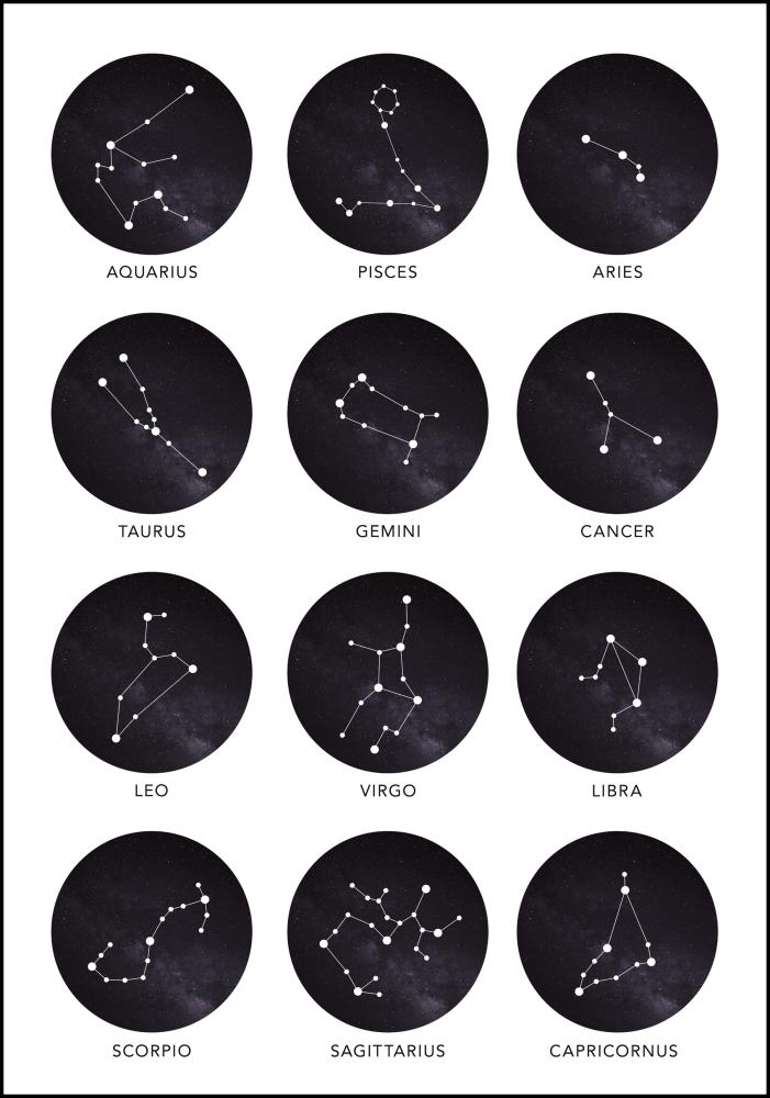 Zodiac Signs Plakāts