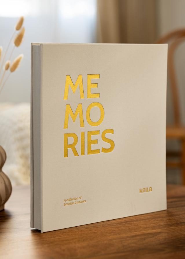 KAILA Foto albums Memories Creme - 300 bildes 11x15 cm