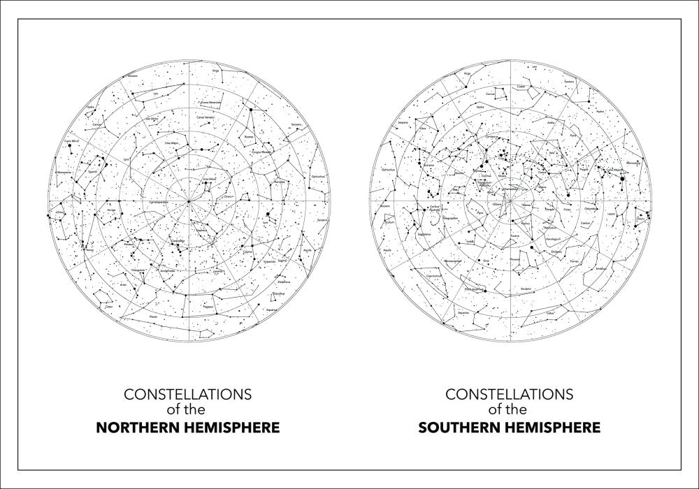 Hemispheres Plakāts