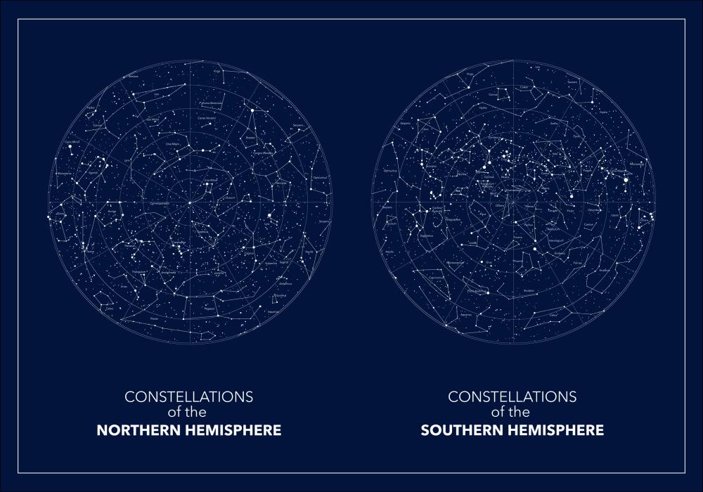 Hemispheres Dark Plakāts