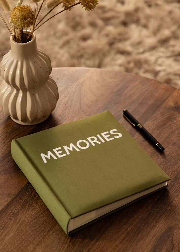 Memories Linen Albums Zaļš - 200 bildes 10x15 cm