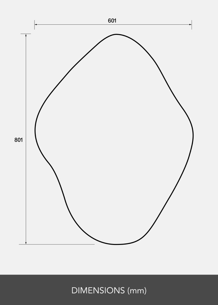 Spogulis Biface 60x80 cm