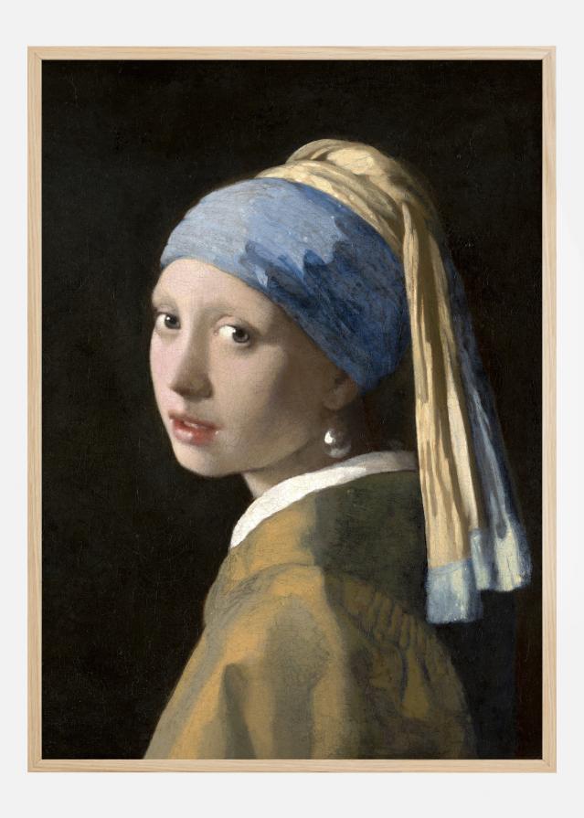 Girl With A Pearl Earring Plakāts