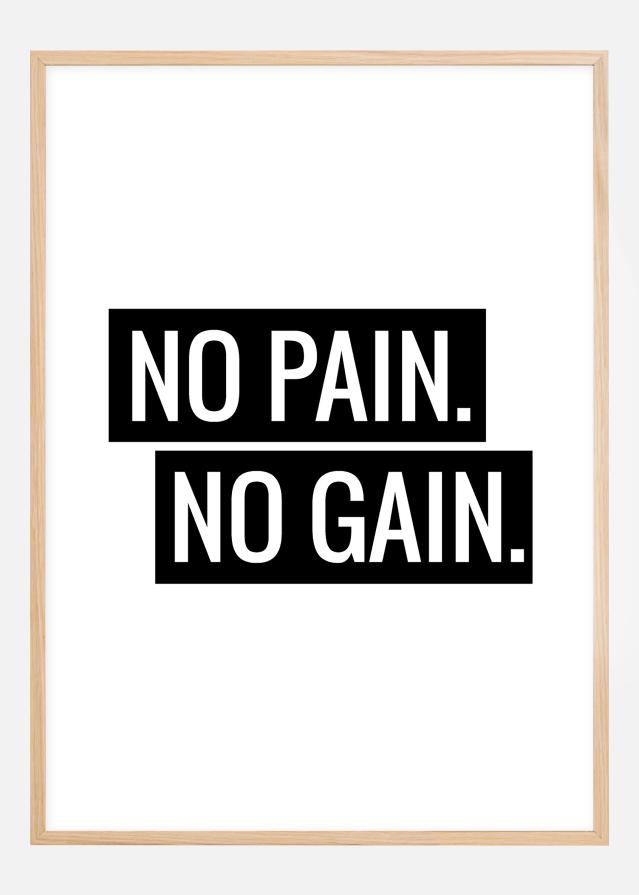 No Pain No Gain Plakāts