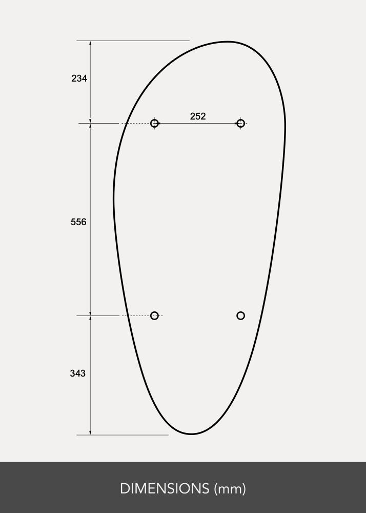 Spogulis Balance 50x113 cm - Selected By BGA