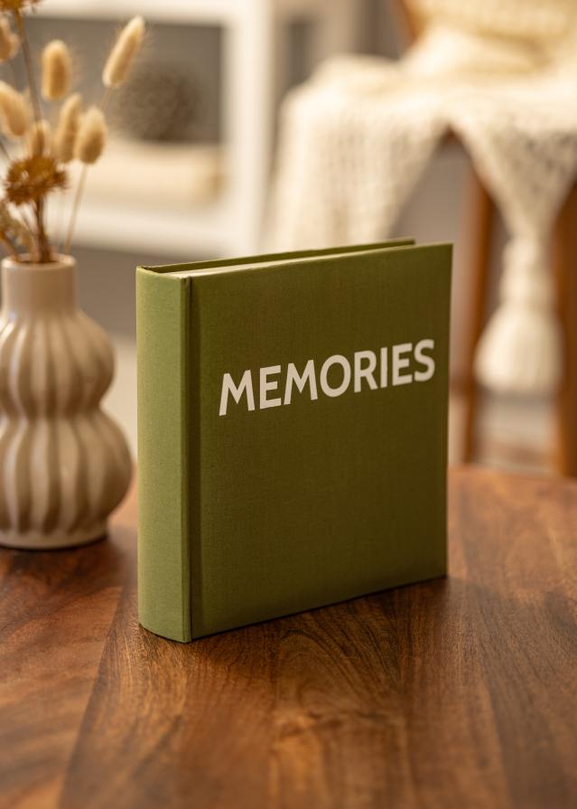 Memories Linen Albums Zaļš - 200 bildes 10x15 cm