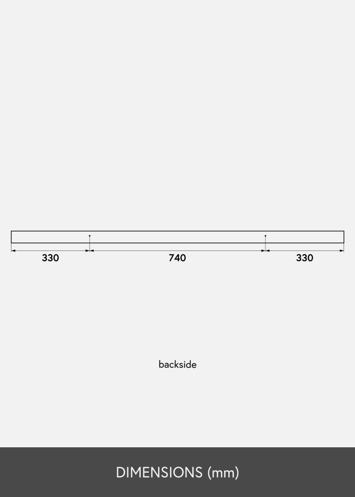 Plaukts gleznai Ozols 140 cm